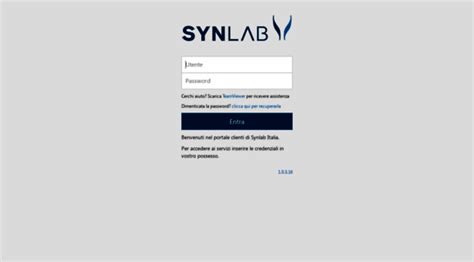 synlab referti online sicurezza